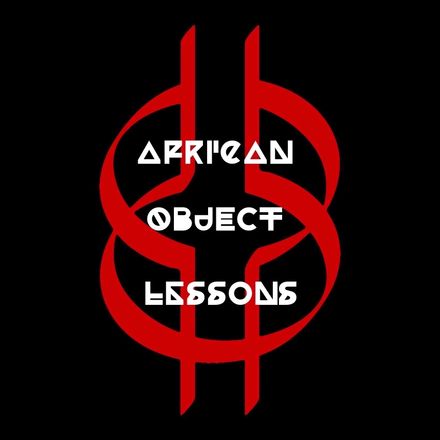 African Object Lessons logo, in red and black with white text