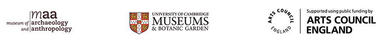 MAA logo; UCM logo; Arts Council England logo