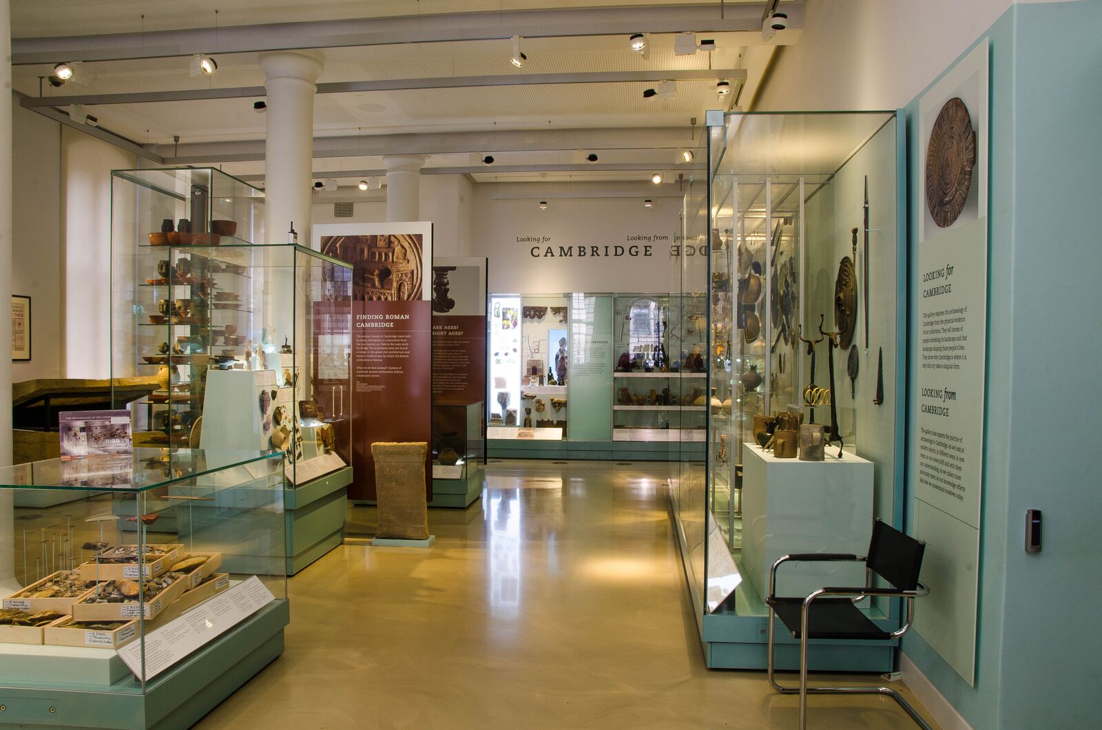 A view of the Clarke Gallery A view of the Clarke Gallery