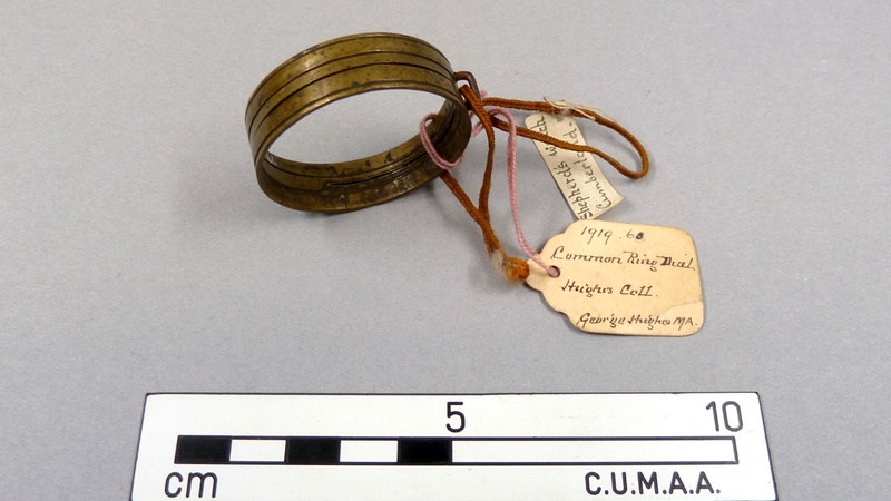 Post-medieval ring sundial