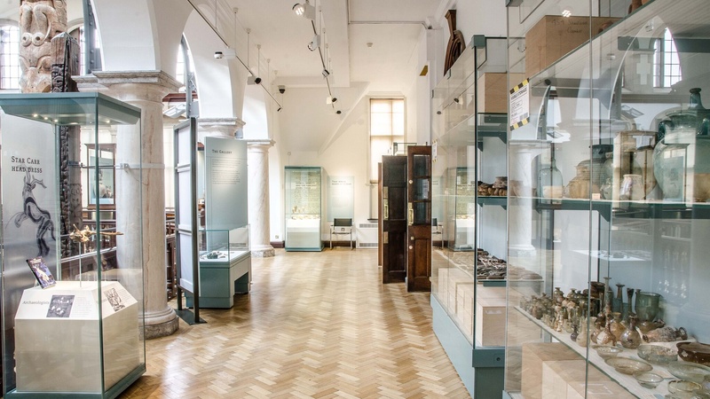 A view of part of the Andrews Gallery