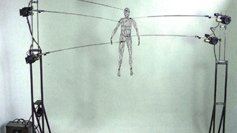 An art installation called 'Atomised' by Jim Bond