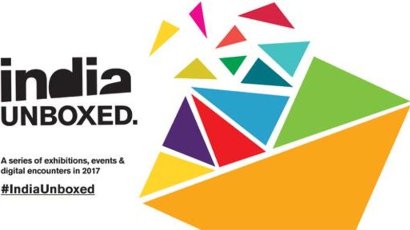 A logo for India Unboxed