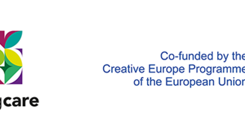 Taking Care and co-funded by the Creative Europe project logos