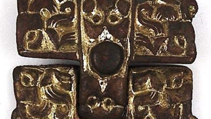 Anglo saxon wrist clasp