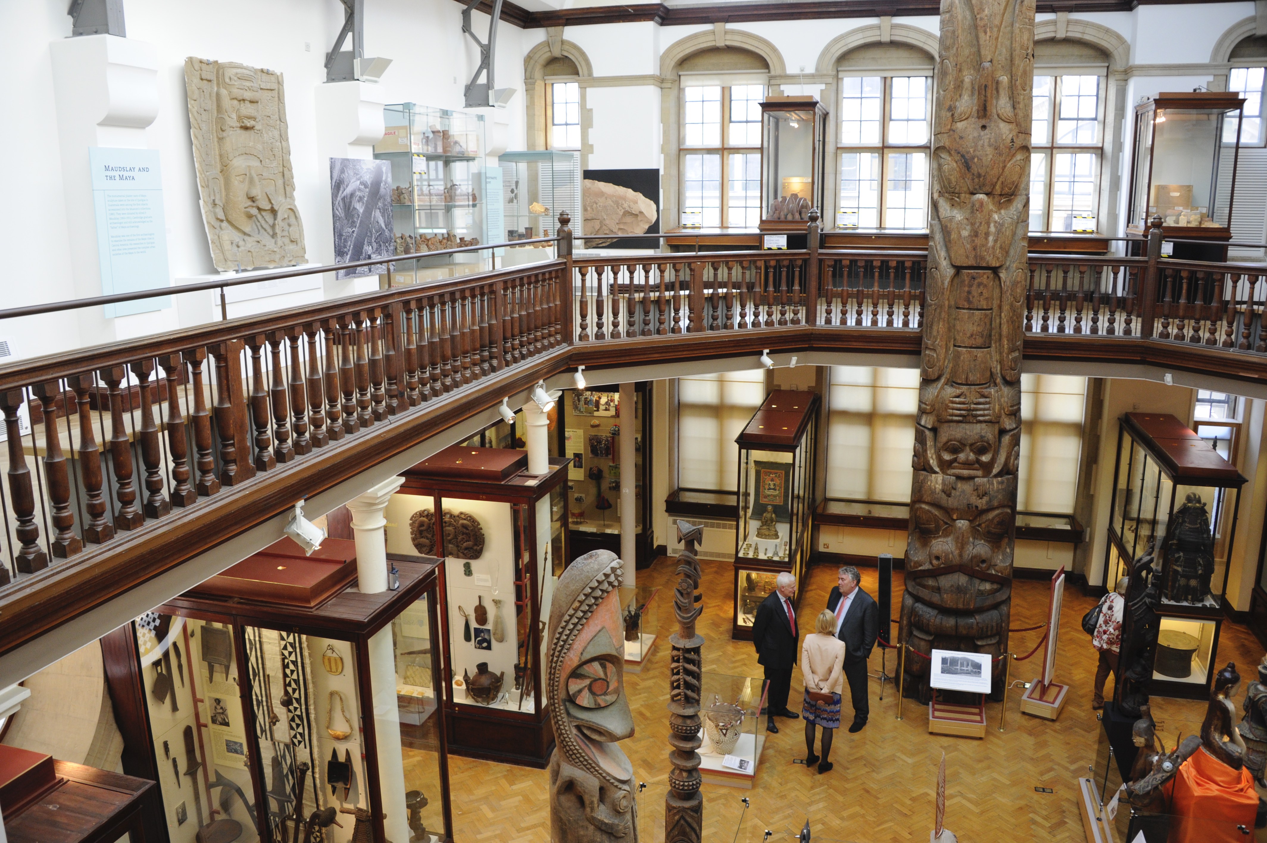 A view of the Maudslay Gallery from the Andrews Gallery